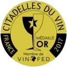 Citadelles du Vin 2017 Gold