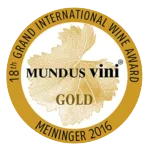 Mundus Vini Summer Tasting Best of Show 2016 Gold