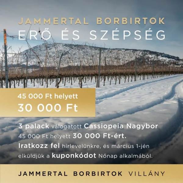 Cassiopeia nőnapi promóció